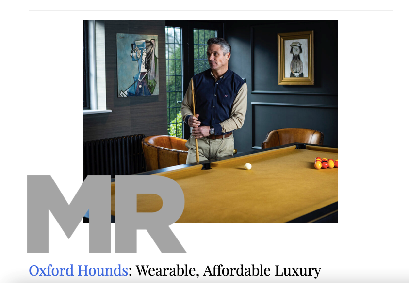 Oxford Hounds: Elevating Men's Luxury Fashion Featured in Mr. Magazine