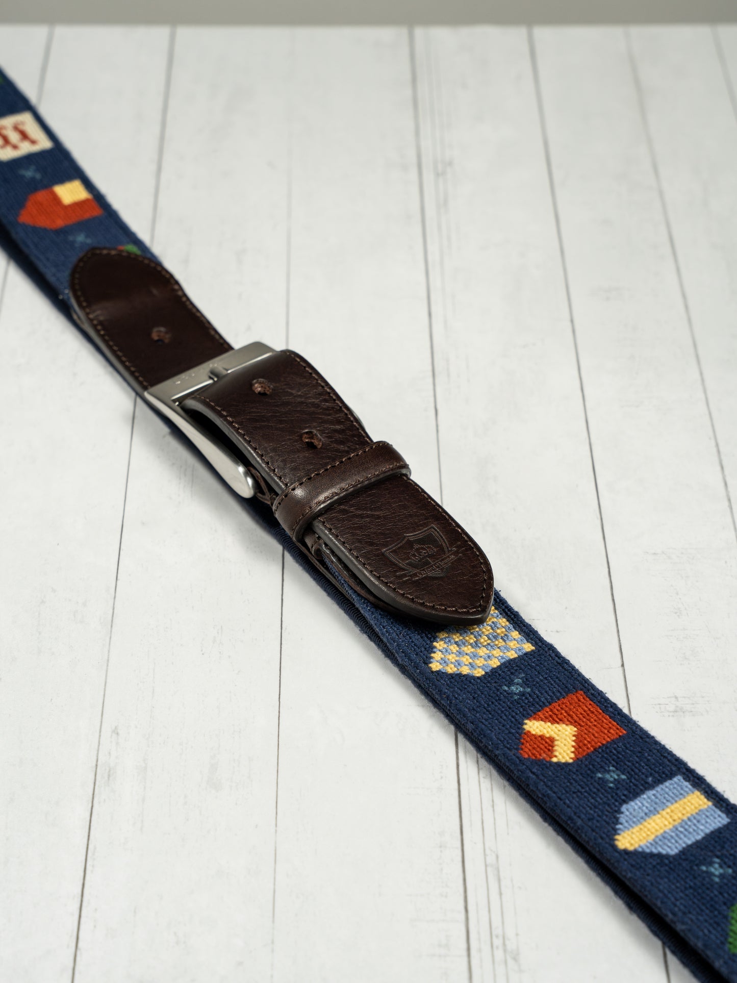 Muirfield Needlepoint Belt (Ships March 2025)