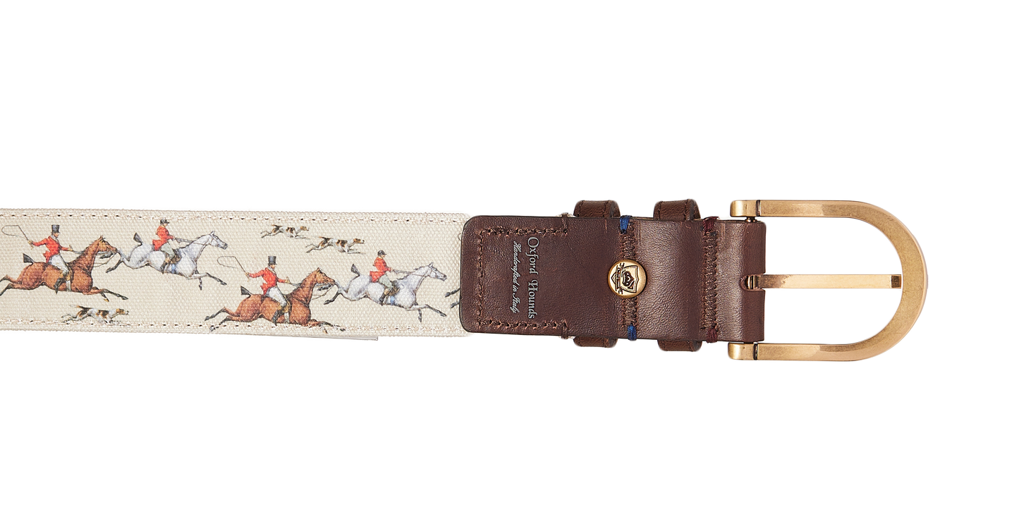 Hampshire with Horse Print Canvas