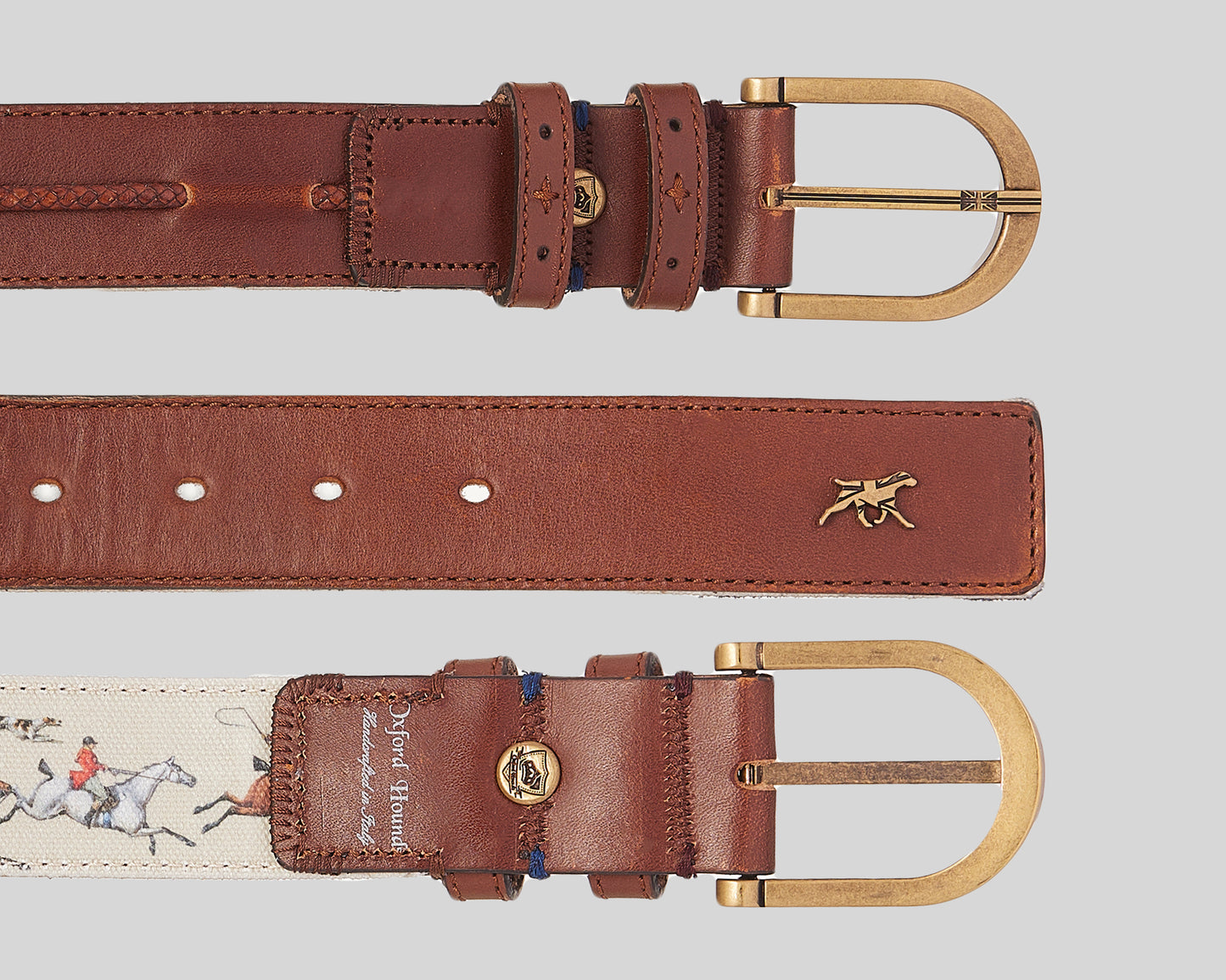 Hampshire with Horse Print Canvas