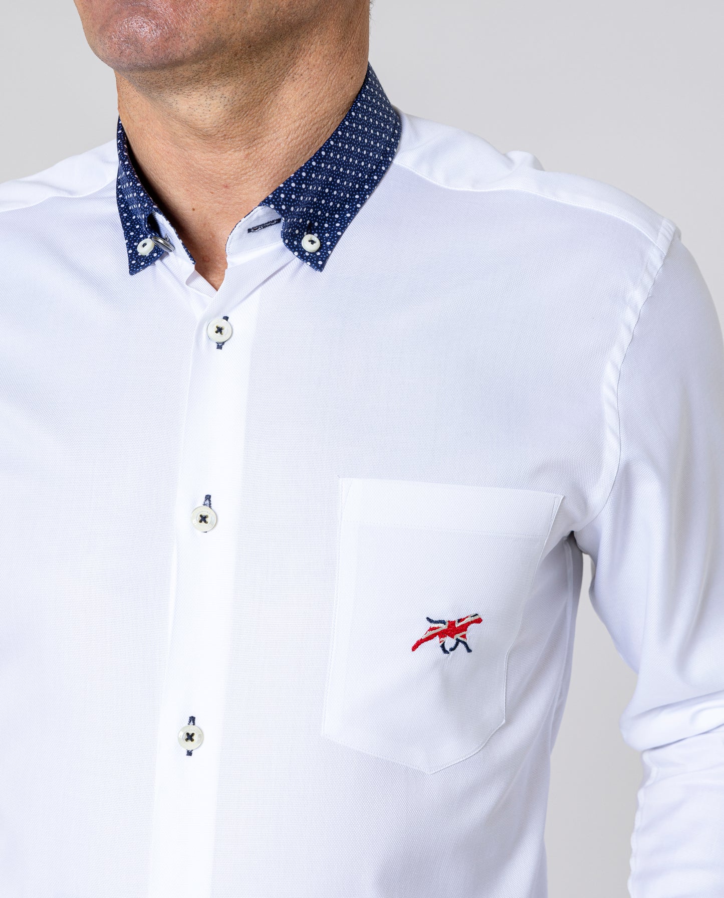 Upton Luxury White Casual Shirt